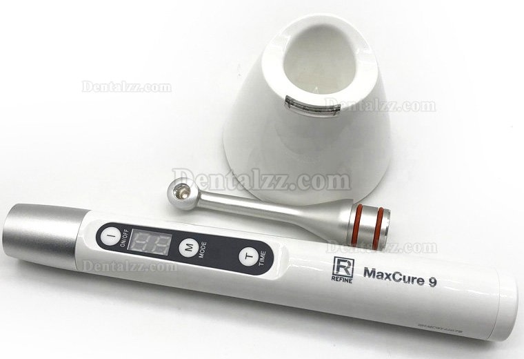 Refine MaxCure9 歯科用LED光重合照射器 広域スペクトル光重合器